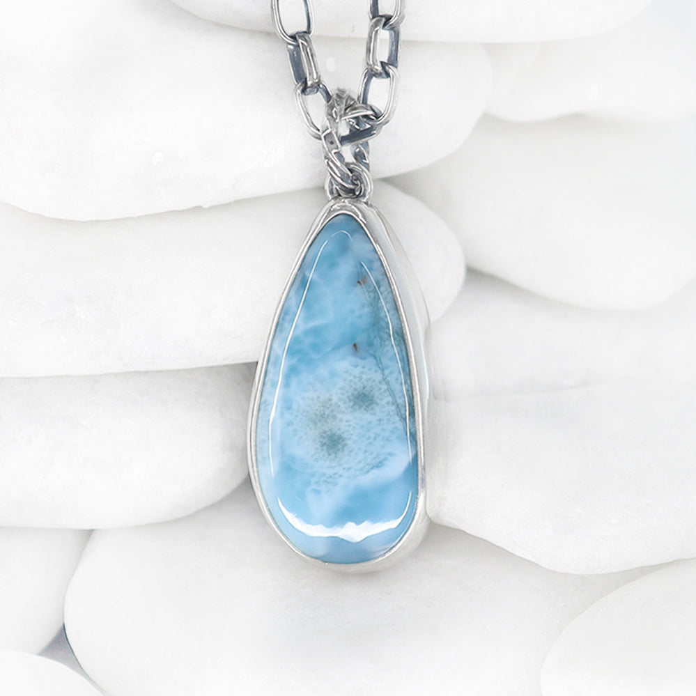 ラリマー ペンダント silver925 DONATELLA Larimar ラリマー ペンダント silver925 DONATELLA Larimar ラリマーペンダント