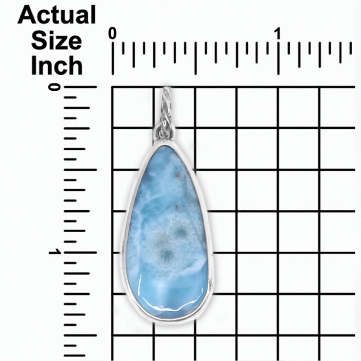 Larimar Tree Frog Pendant