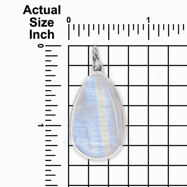 Butterfly Twilight Moonstone Pendant