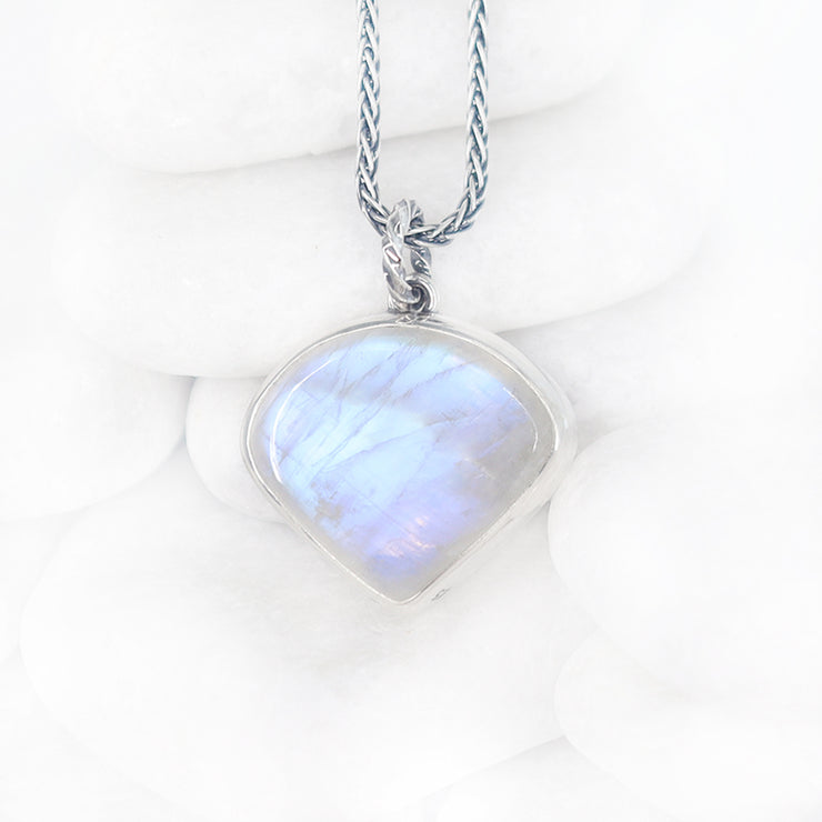 Evening Lake Moonstone Pendant