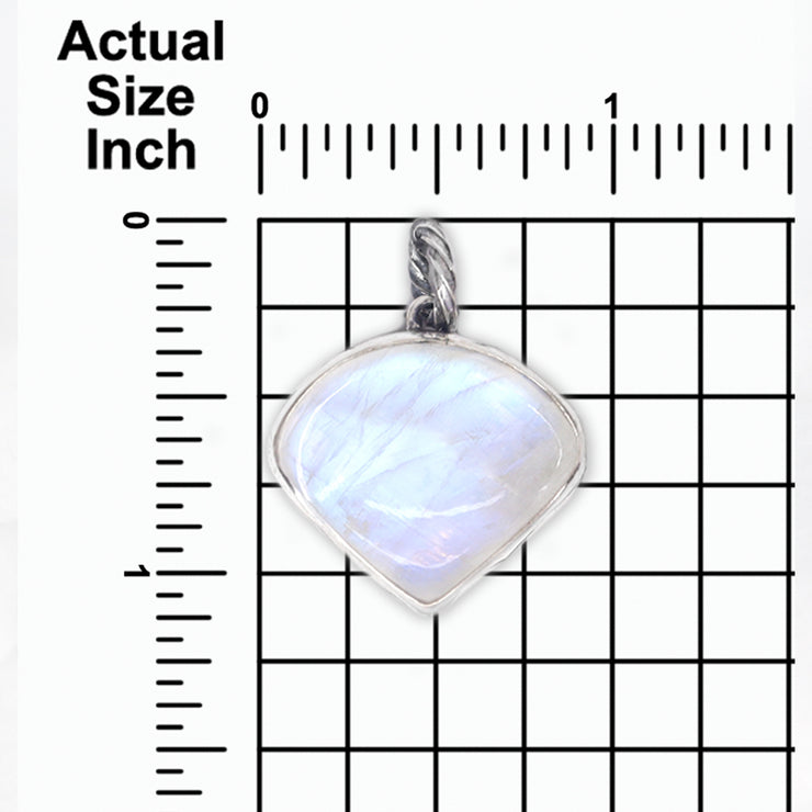 Evening Lake Moonstone Pendant