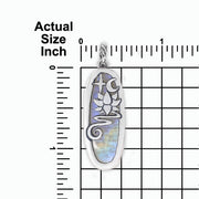Lotus Dream Moonstone Pendant