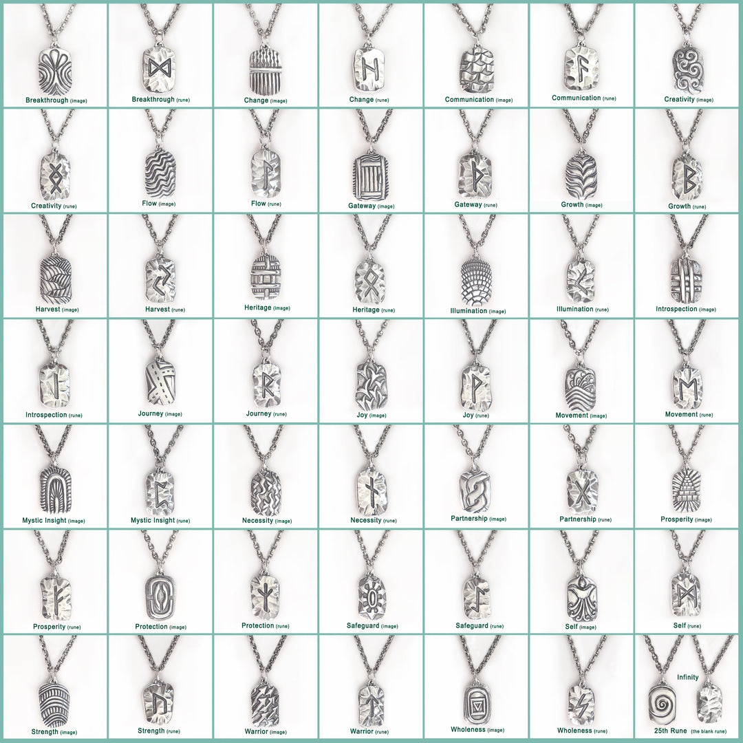 Harvest ~ Jera Rune – Silver Element Jewelry