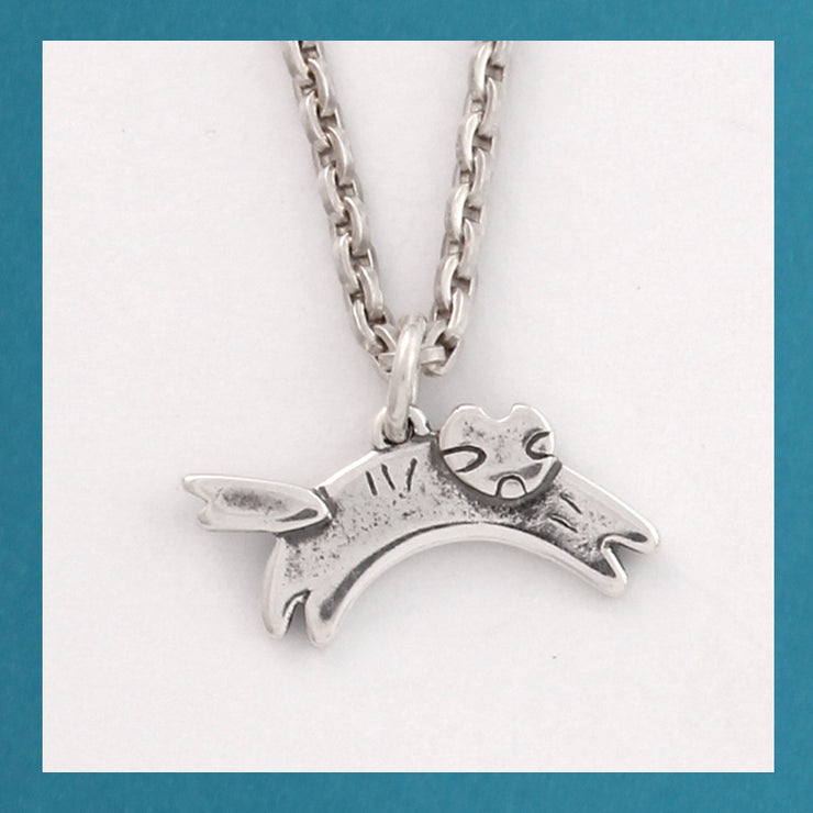 Animal Charms - Leaping Cat