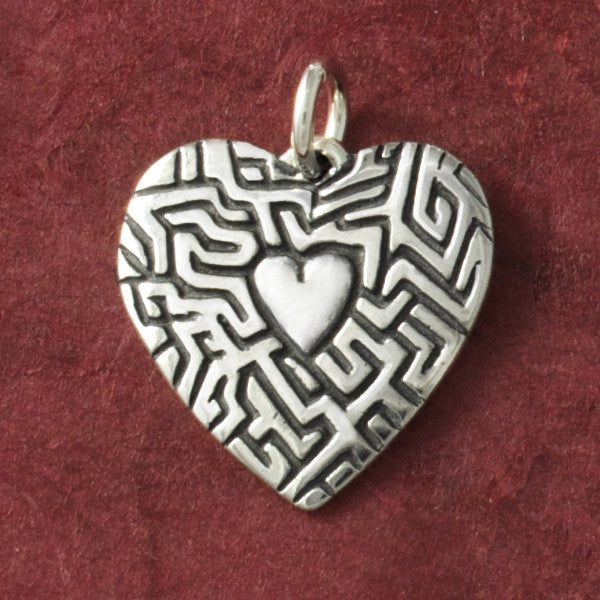 Hearts - Maze Heart Charm