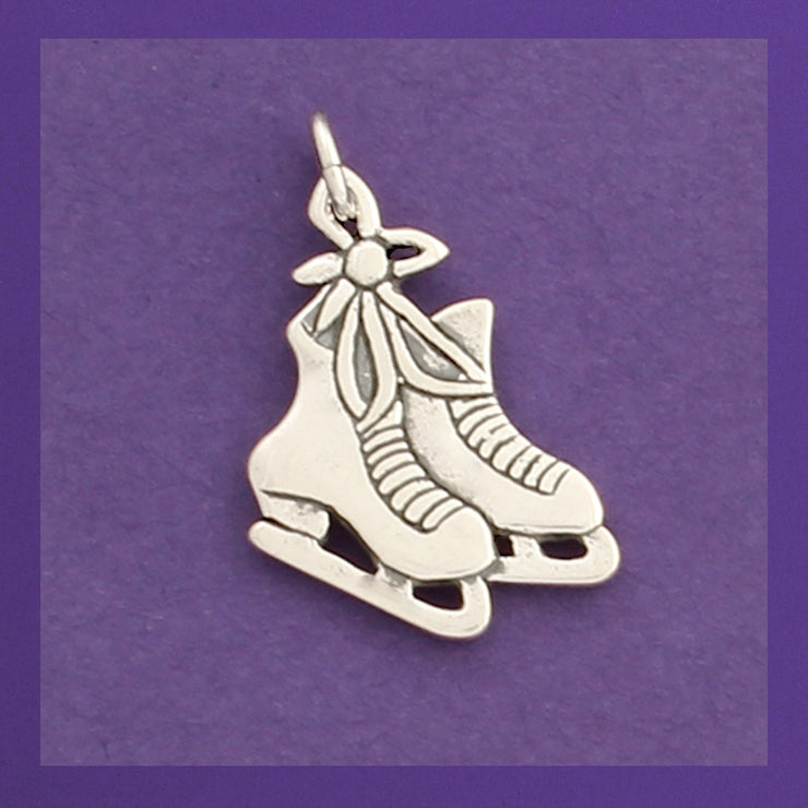 Winter Charms - Silver Skates