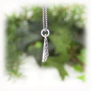 Breast Charm Hand Carved Sterling Silver Jewelry