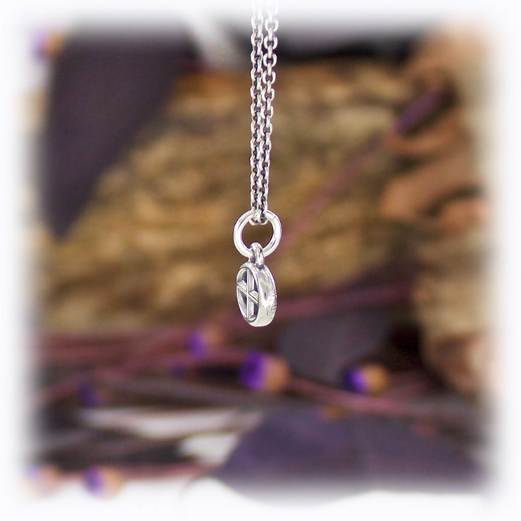 Earth Charm Astrology Hand Carved Sterling Silver Jewelry